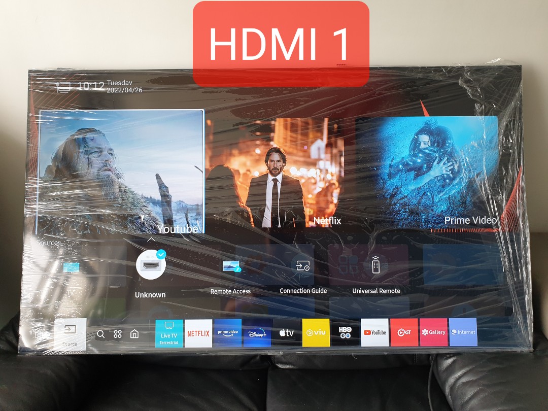 Samsung UA 65 Inch TU7000 KXXT Crystal UHD 4K Smart TV Wif Remote