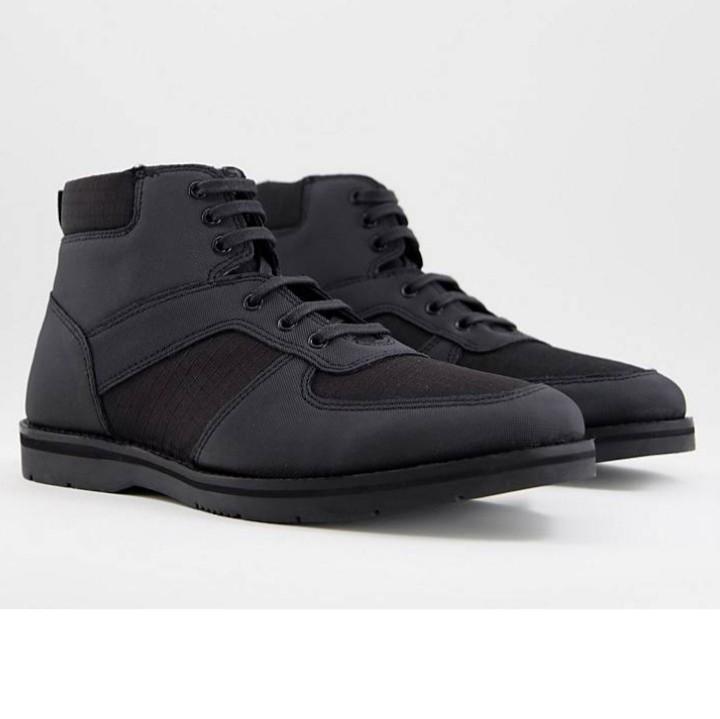 Silver Street lace up chunky tech boots Men s Fashion Footwear