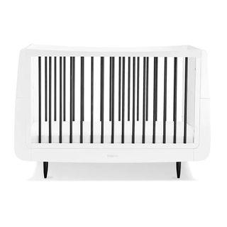 Snüzkot black and white cot and toddler bed