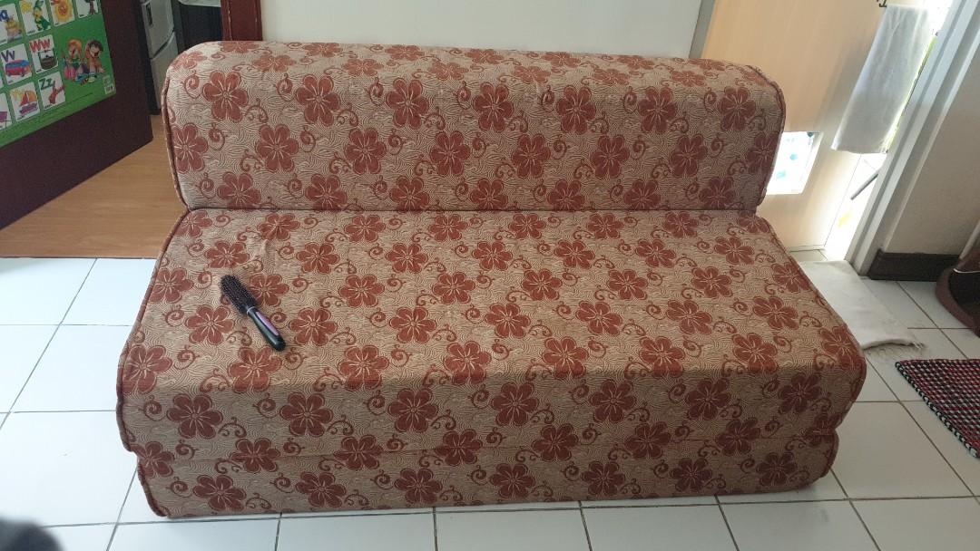 Sofa Bed (Dew Foam), Furniture & Home Living, Furniture, Sofas on Carousell