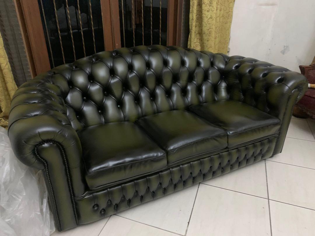 Jual sofa cheap chesterfield original