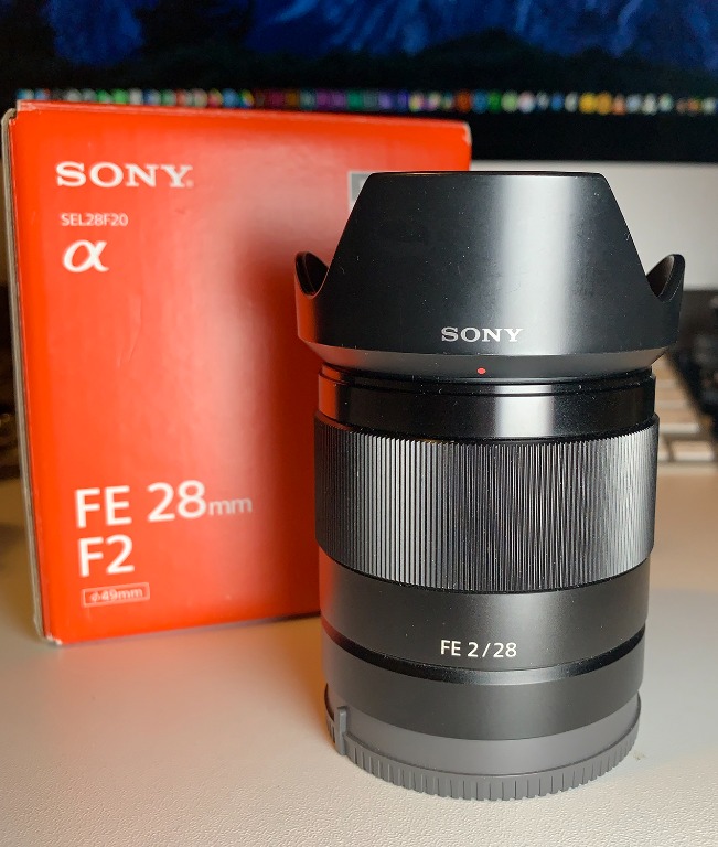 Sony FE 28mm F2 (Full Frame), 攝影器材, 鏡頭及裝備- Carousell