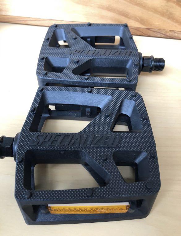 Specialized plastic Flat Platform pedals bicycle bike pedals
