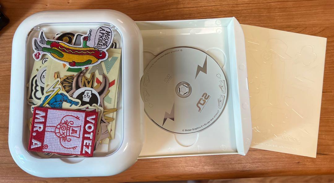 STICKER GRAPHICS 2／DO YOU LOVE STICKERS? Sticker Graphics 2: Do You Love Stickers? (white), 興趣及