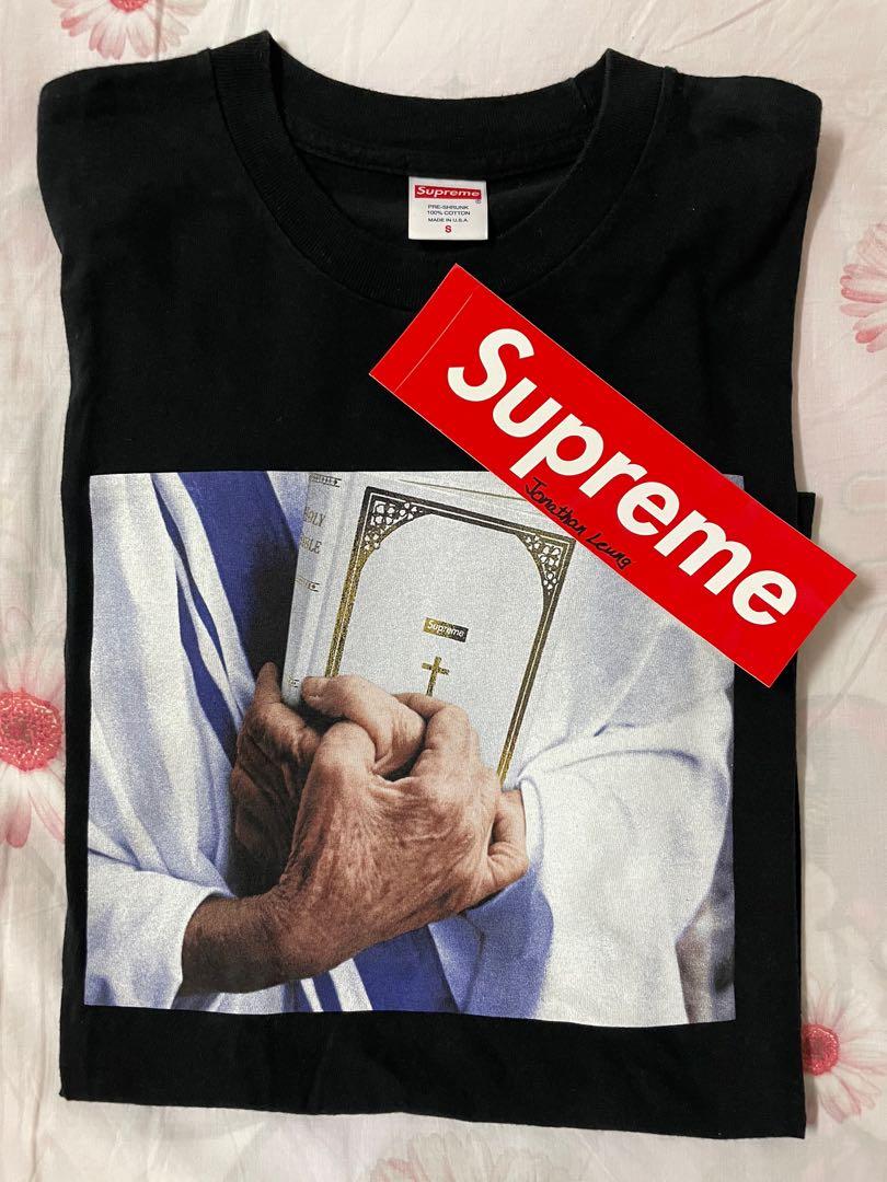 Supreme Bible Tee, 男裝, 上身及套裝, T-shirt、恤衫、有領衫- Carousell