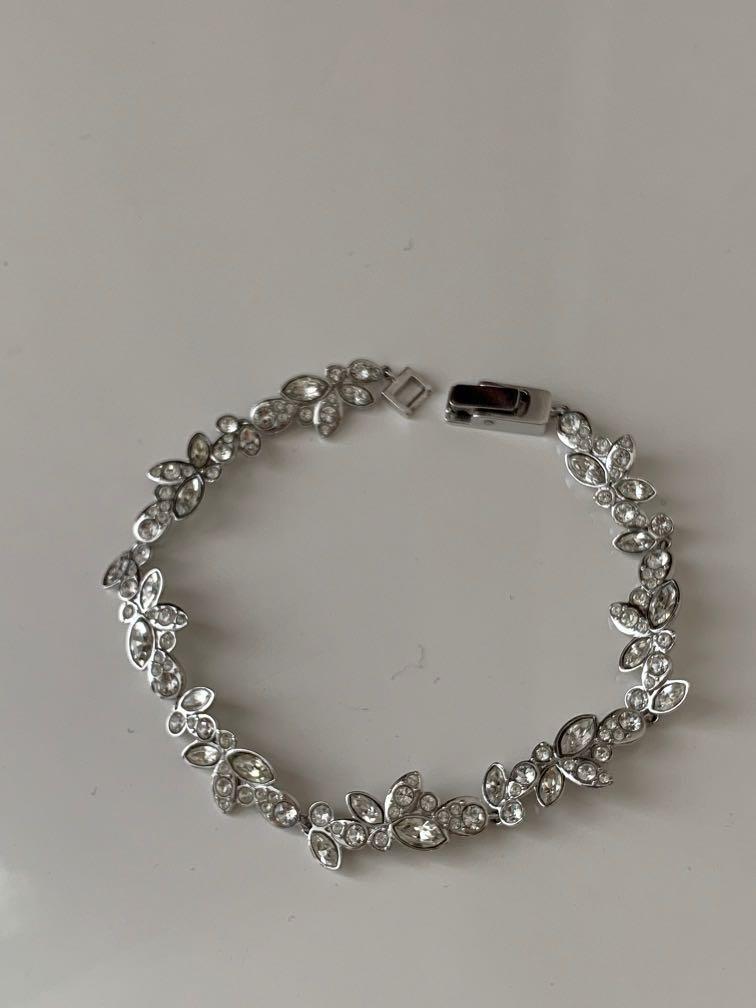 Swarovski Diapason Leaf Bracelet 