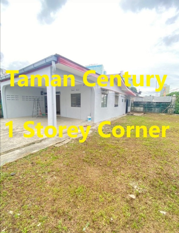 Taman Century Johor Bahru Single Storey Corner House For Sale