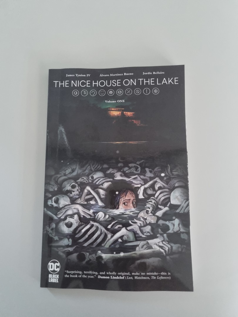 NICE HOUSE ON THE LAKE #1 JOHN GALLAGHER LOGO COVER A