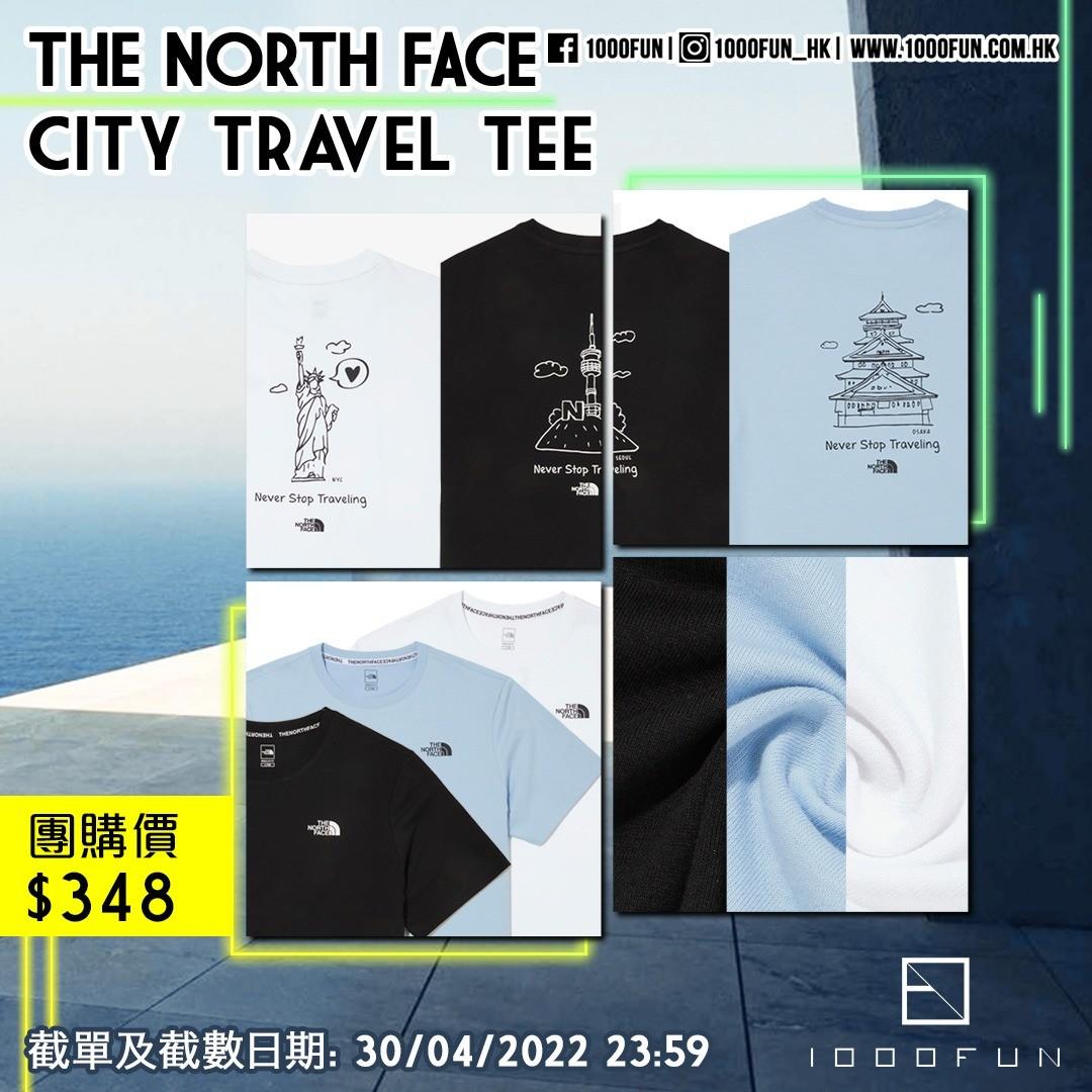 【THE NOTRH FACE】 M'S CITY TRAVEL EX S/S R/TEE‐TEA THE NORTH FACE M'S CITY TRAVEL S/S R/TEE 城市短袖NT7UQ12