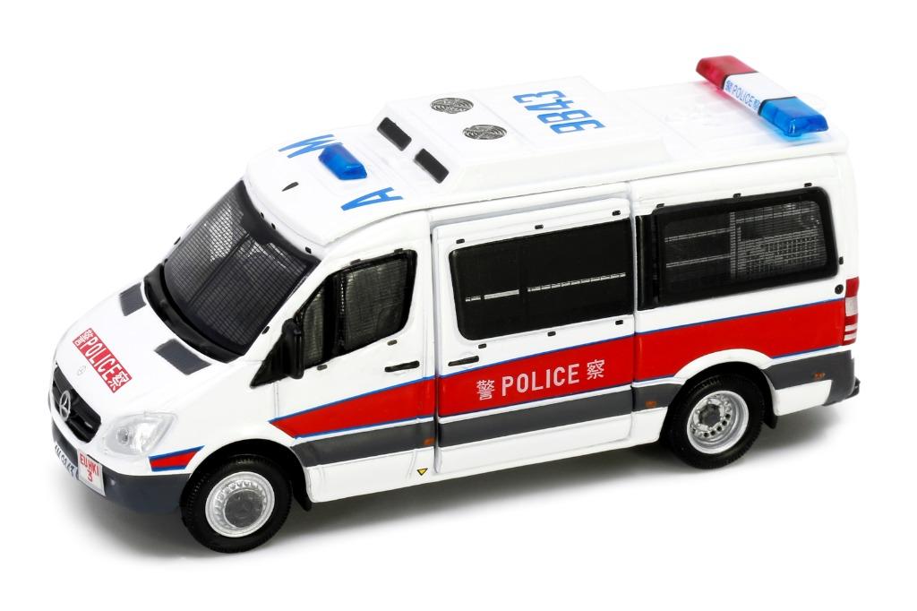 HOBBYWING XERUN -G3/5Tモーター新品 現貨】Tiny 微影城市44 合金車仔- 平治Sprinter香港警察(AM9843