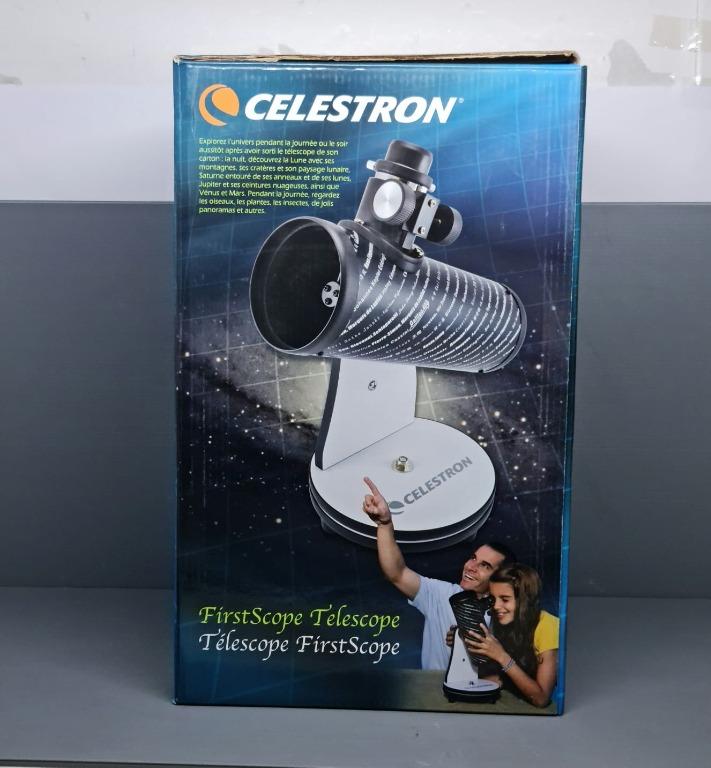 TM BNIB CELESTRON 21024 FIRSTSCOPE TELESCOPE