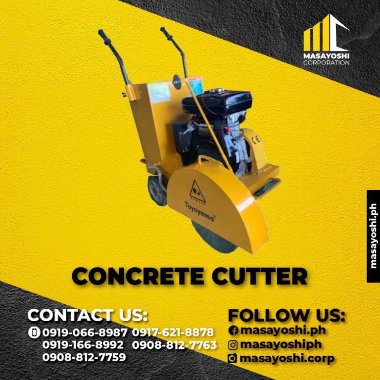 Toyoyama 7.5HP Concrete Cutter CNQ14 ROBIN EY28, Commercial