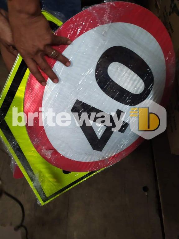 Traffic Signages, Signage Post, Commercial & Industrial, Construction ...