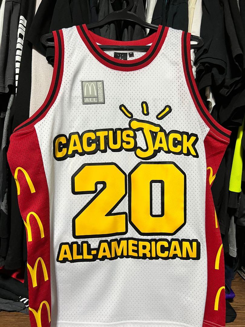 Travis Scott Basketball Jersey, Men's Fashion, Activewear on Carousell