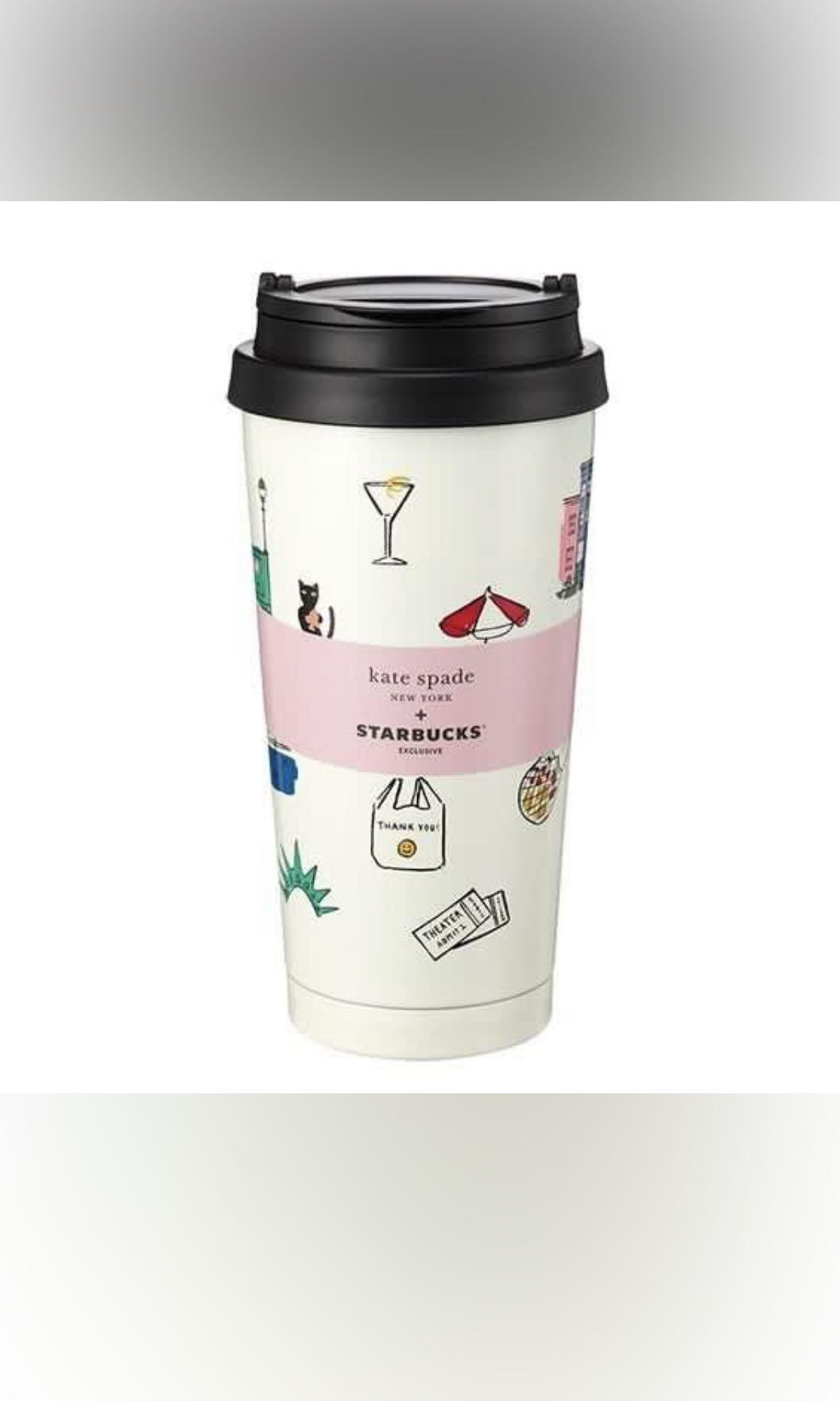 Tumbler Starbucks x Kate Spade, Food & Drinks, Beverages on Carousell