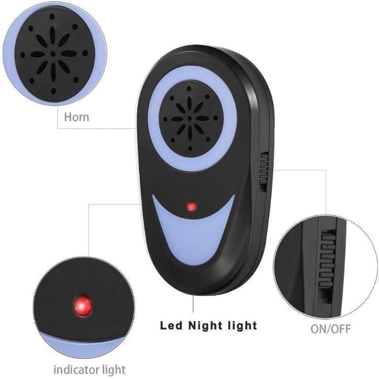 Ultrasonic Pest Repeller, 2 Pack Upgrad Mice & Rat Rodent Repellent