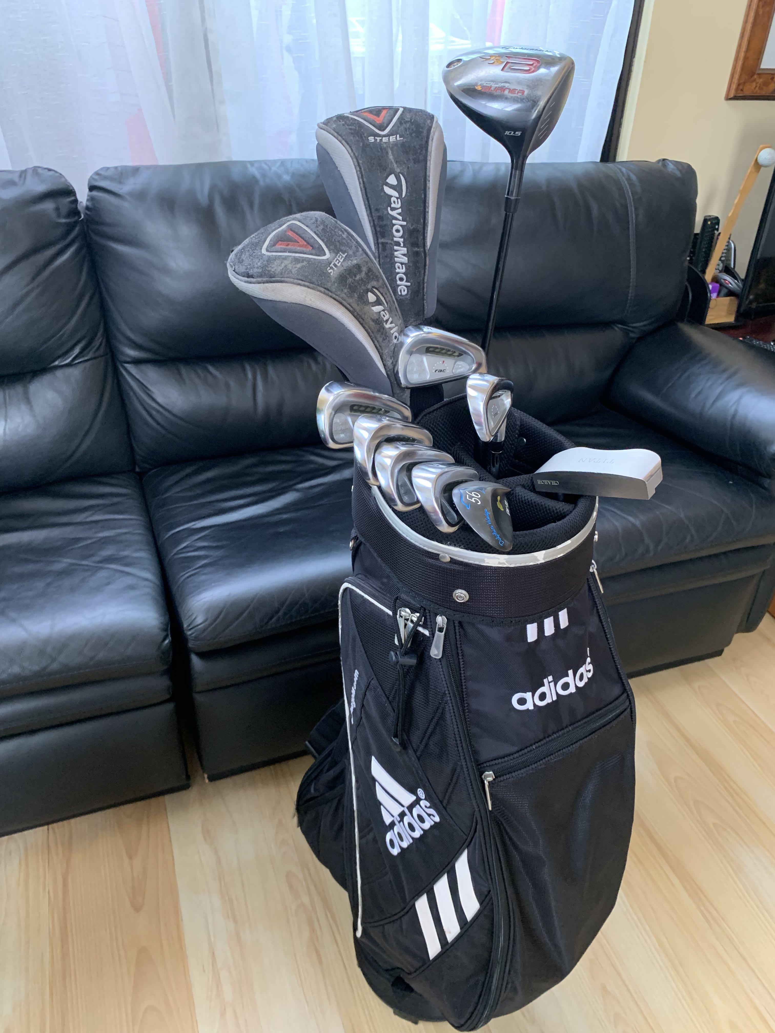 Used Taylormade Golf Mens Club Set, Sports Equipment, Sports & Games