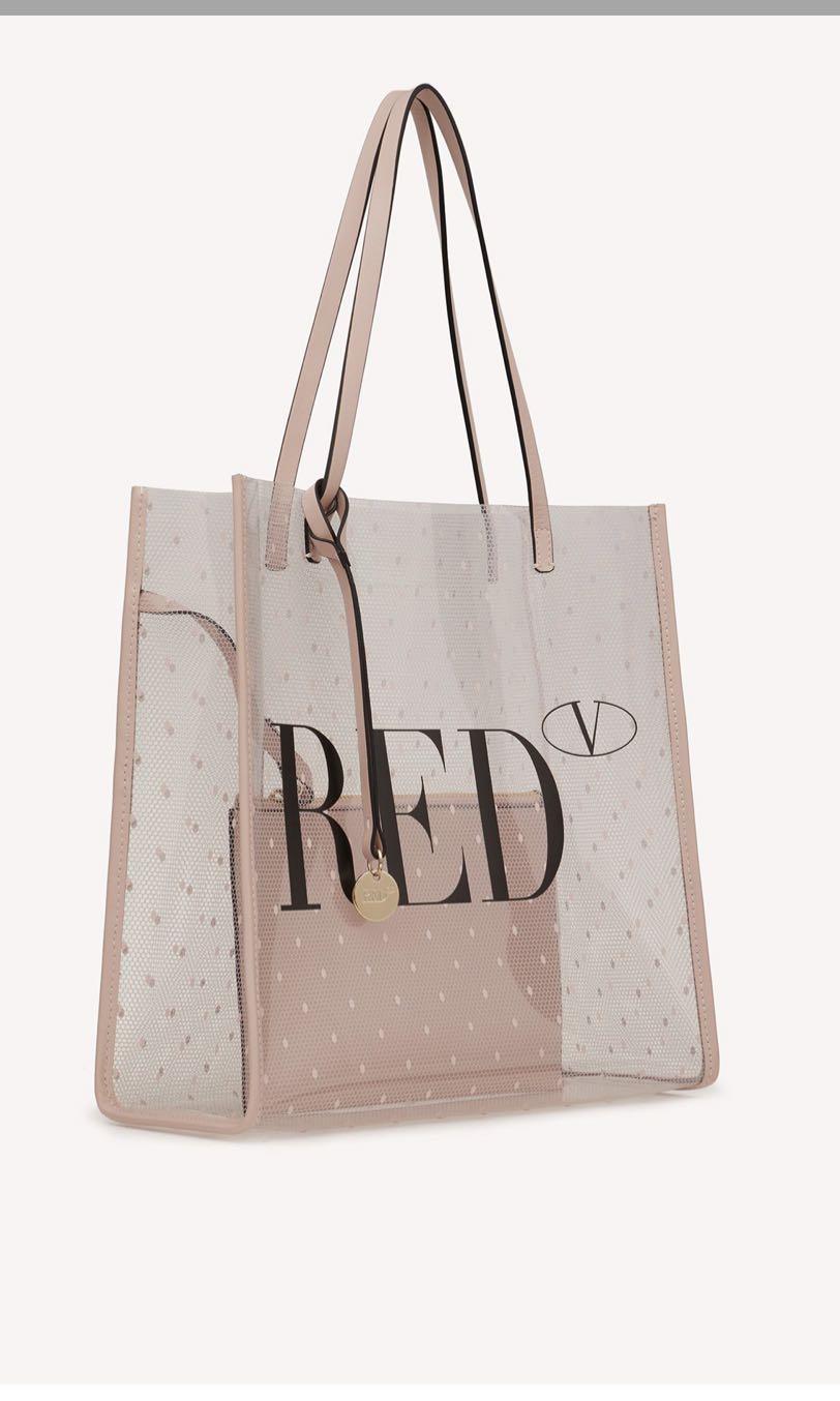 Valentino clear tote 2025 bag