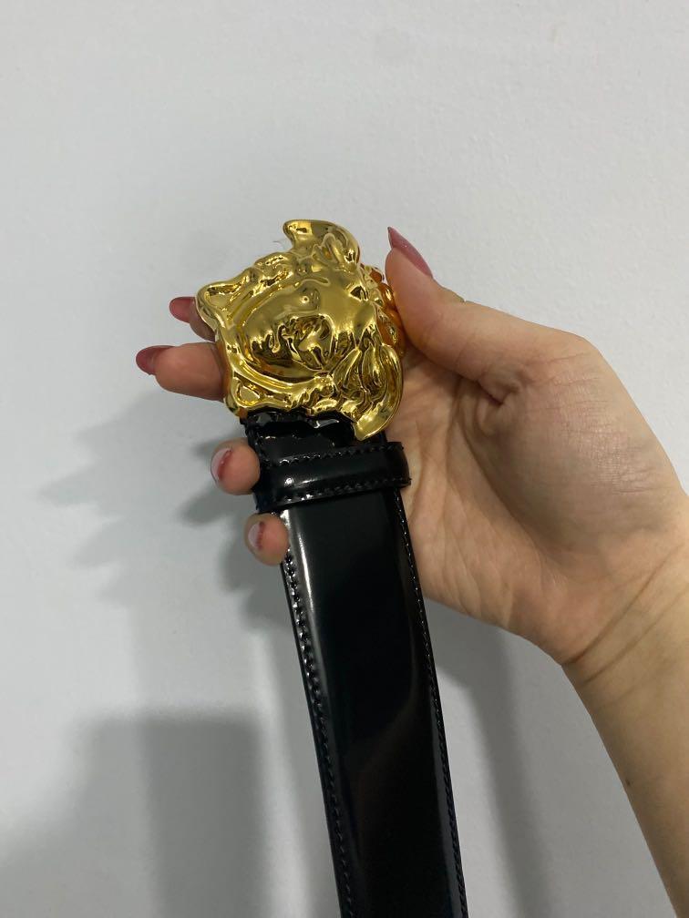 Fake versace belt medusa head new arrivals