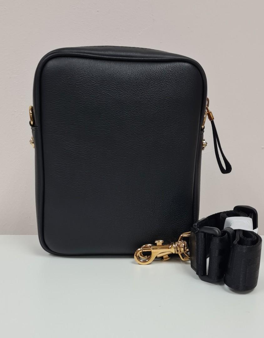 VERSACE SLING BAG BLACK, Women's Fashion, Bags & Wallets, Crossbody