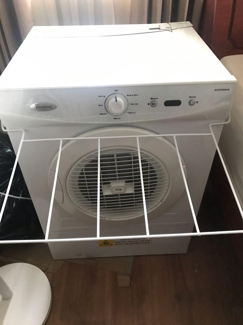 Whirlpool Dryer AWD60A 6kg Capacity, TV & Home Appliances, Washing