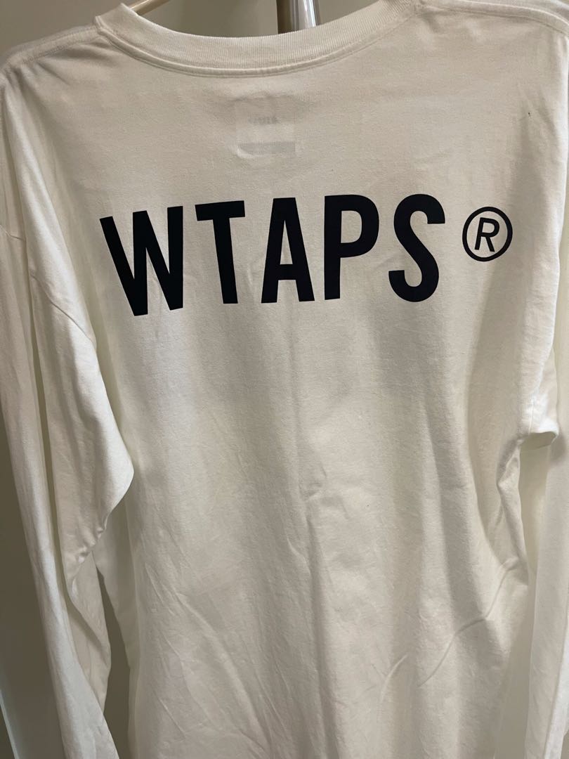 WTAPS WTVUA LONG SLEEVE TEE Size 04 xL, 男裝, 上身及套裝, T-shirt