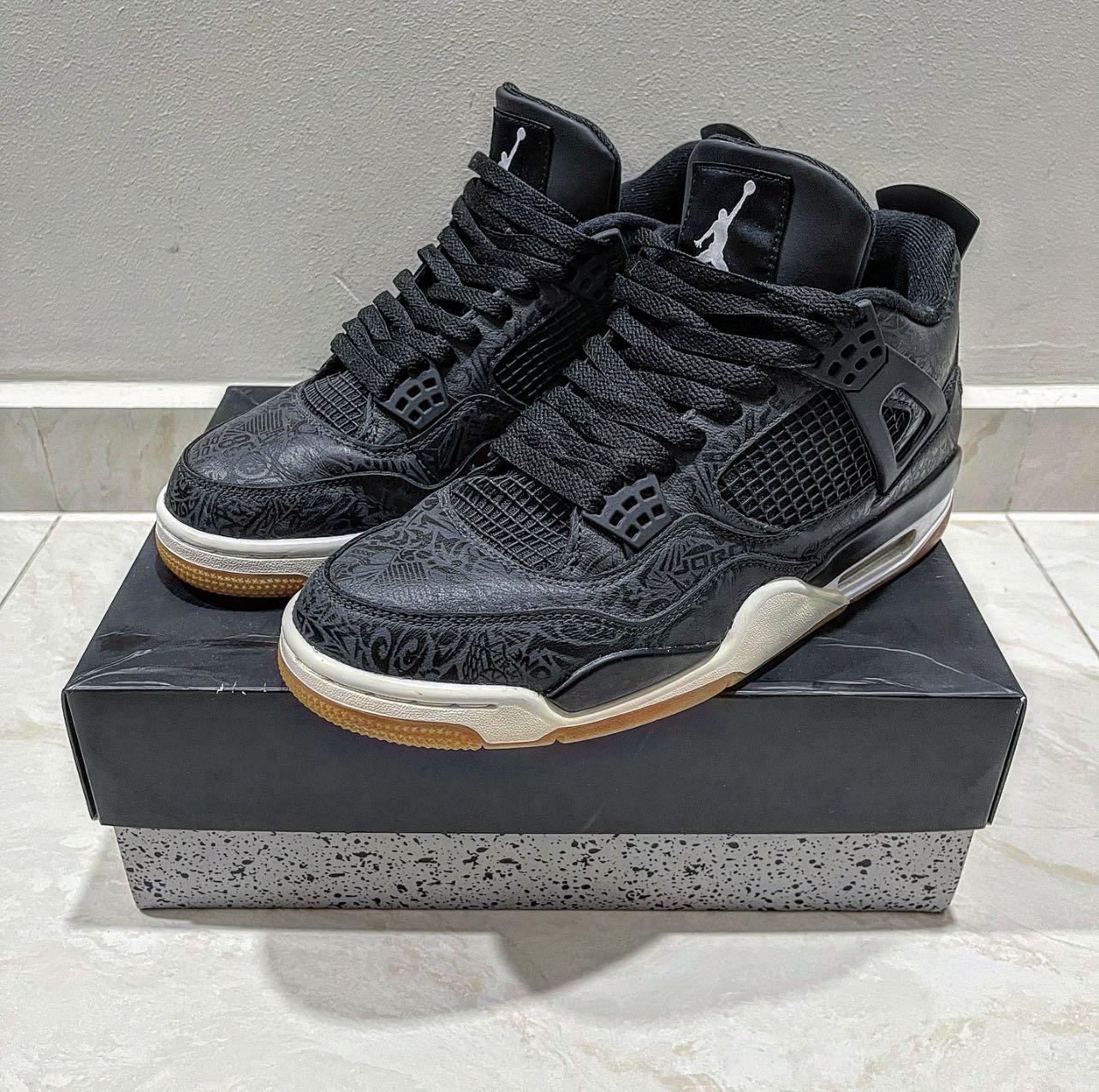 Air jordan 4 black gum hotsell