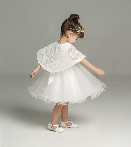 White party dress clearance baby girl