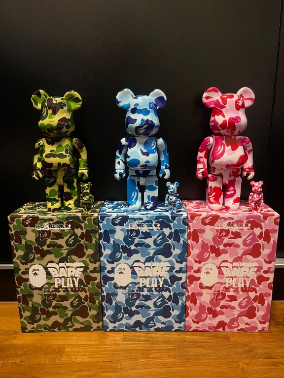 Bape play bearbrick discount