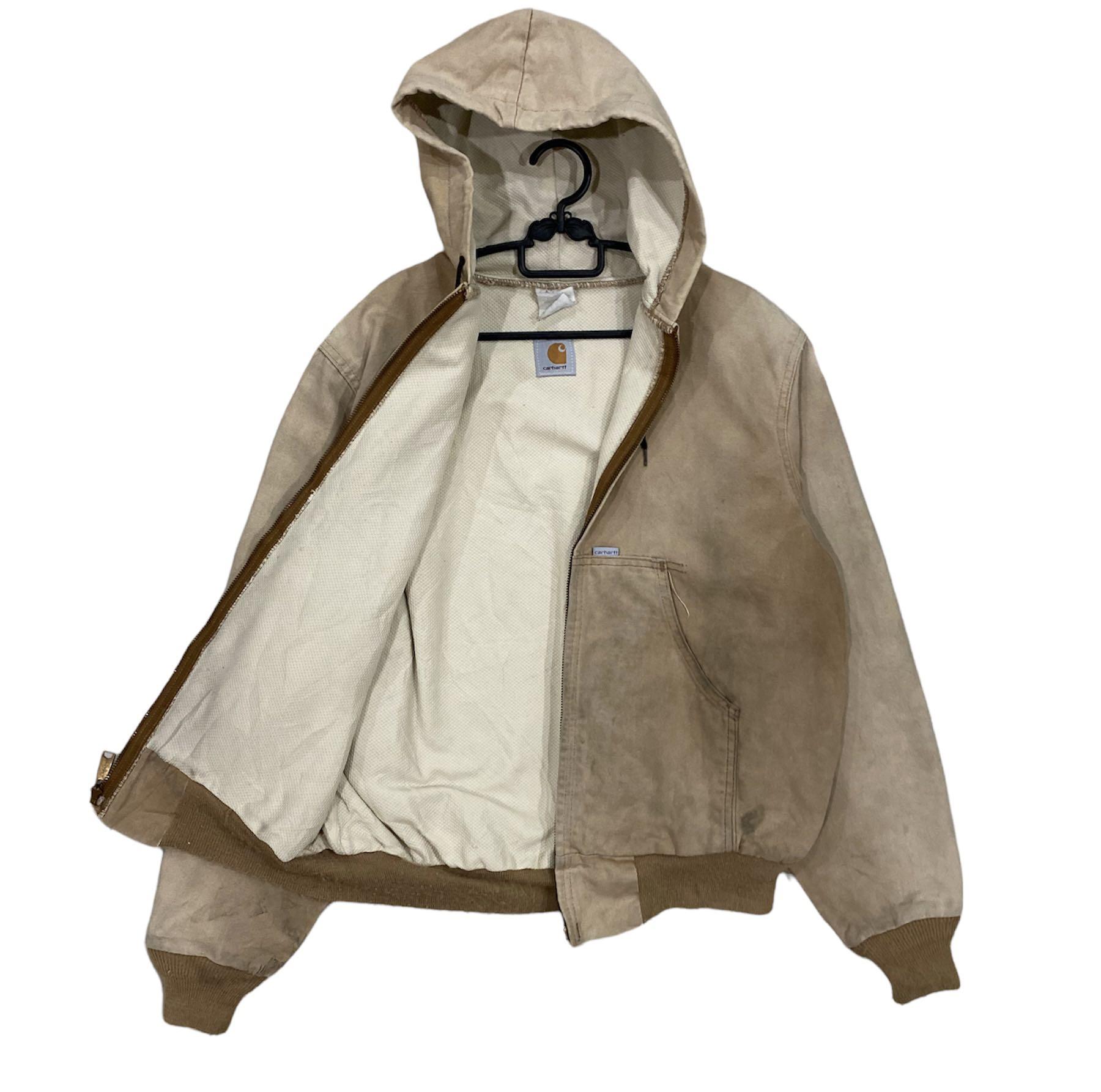 Carhartt canvas hoodie hotsell