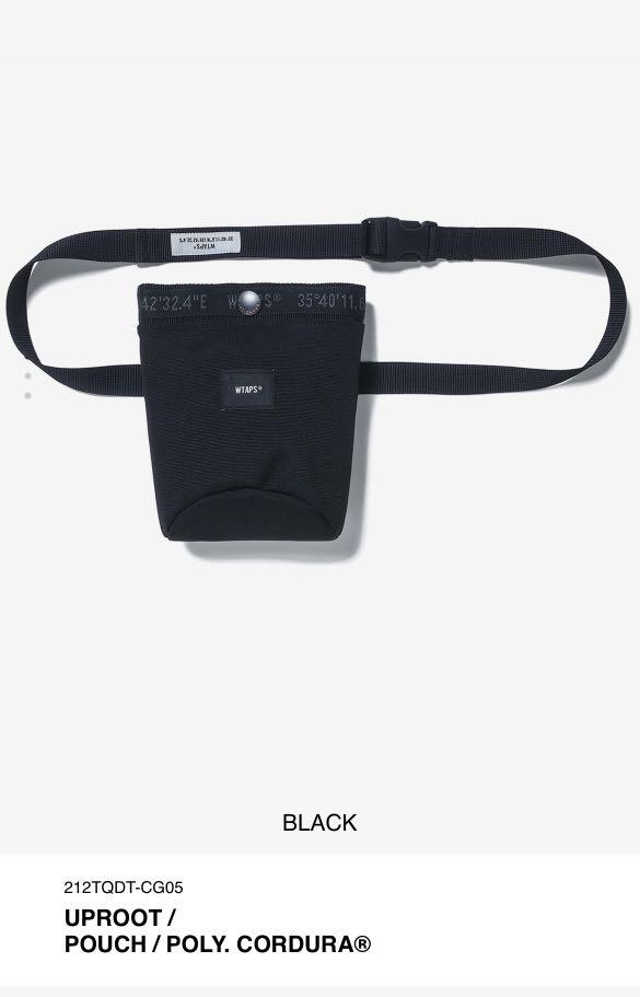 全新Wtaps 21aw uproot pouch bag, 男裝, 袋, 腰袋、手提袋、小袋 