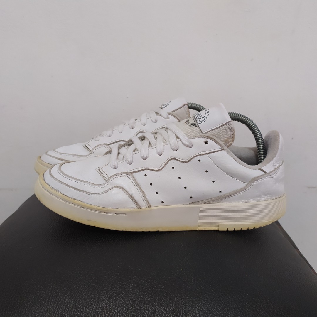 Adidas Supercourt white leather not nike jordan air force stan smith