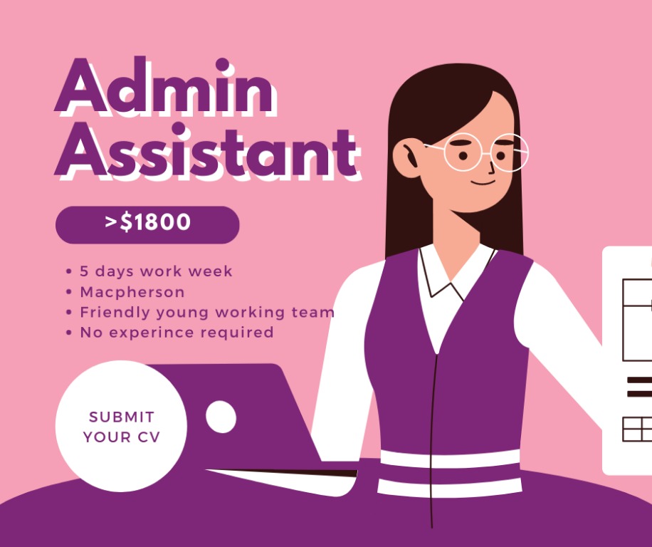 Admin assistant, Jobs, Admin & Finance on Carousell
