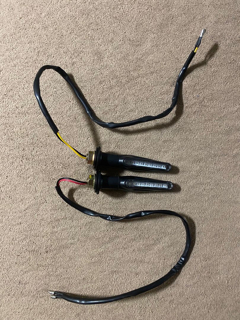 Aerox Sequential Signal Light, Motorcycles, Motorcycle Accessories on