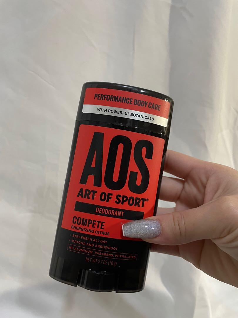 Aos art of sport deodorant 體香膏 運動用 Kobe Bryant 品牌, 香水、美妝、保養, 男士美容保養在旋轉拍賣