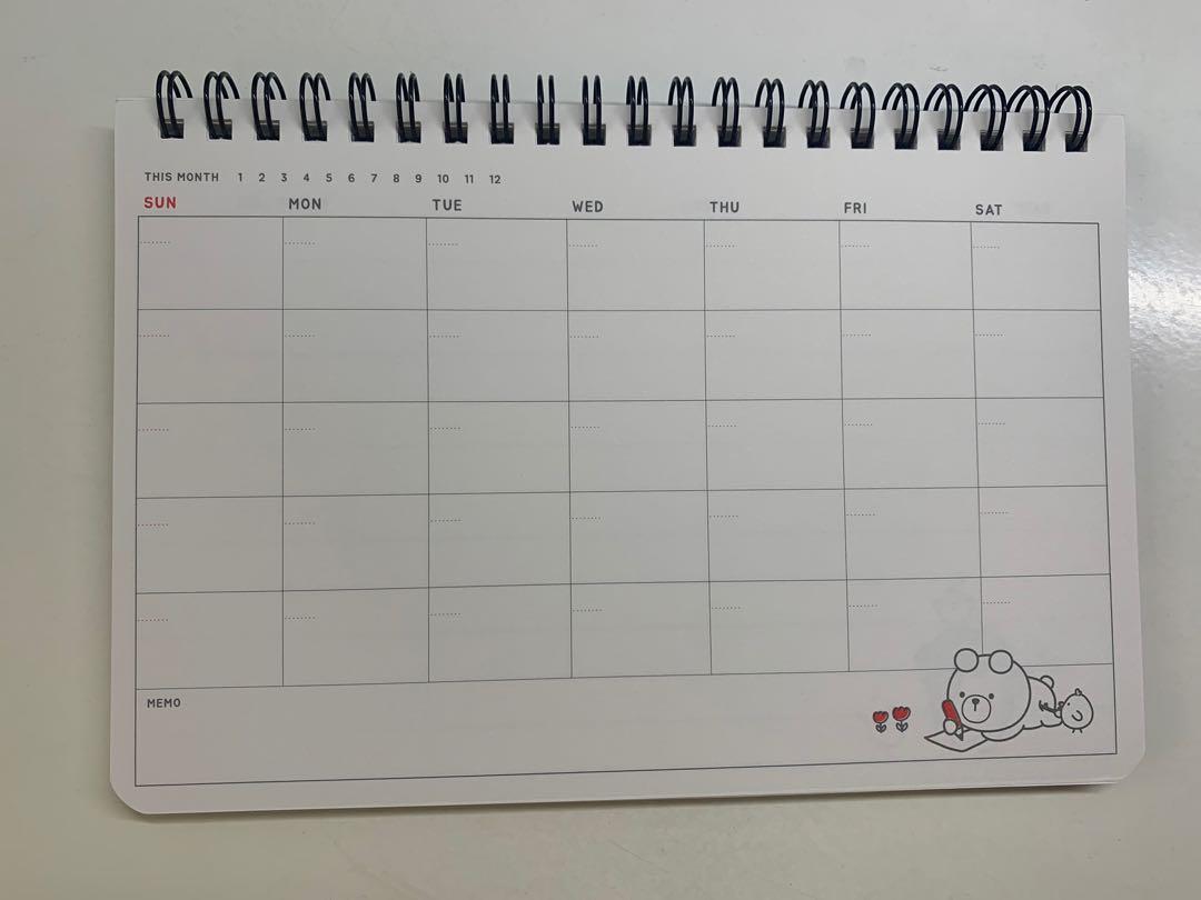 Artbox Monthly Planner (365 days), Hobbies & Toys, Stationery & Craft, Stationery & School