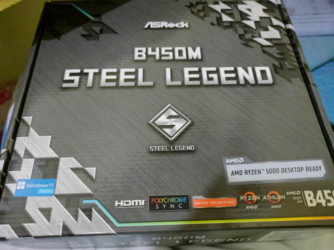 Asrock b450m sales steel legend price