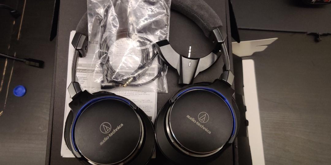 Audio Technica ATH MSR7 Bluetooth Over Ear Headphones