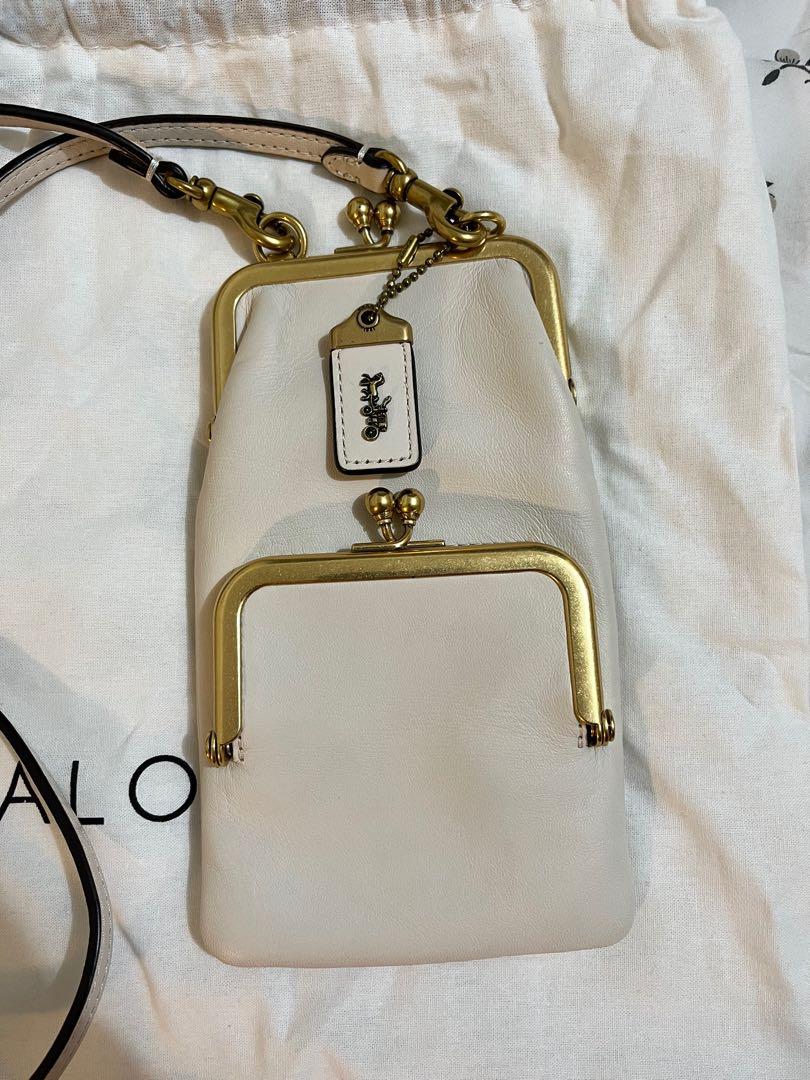 Coach double top frame crossbody 12
