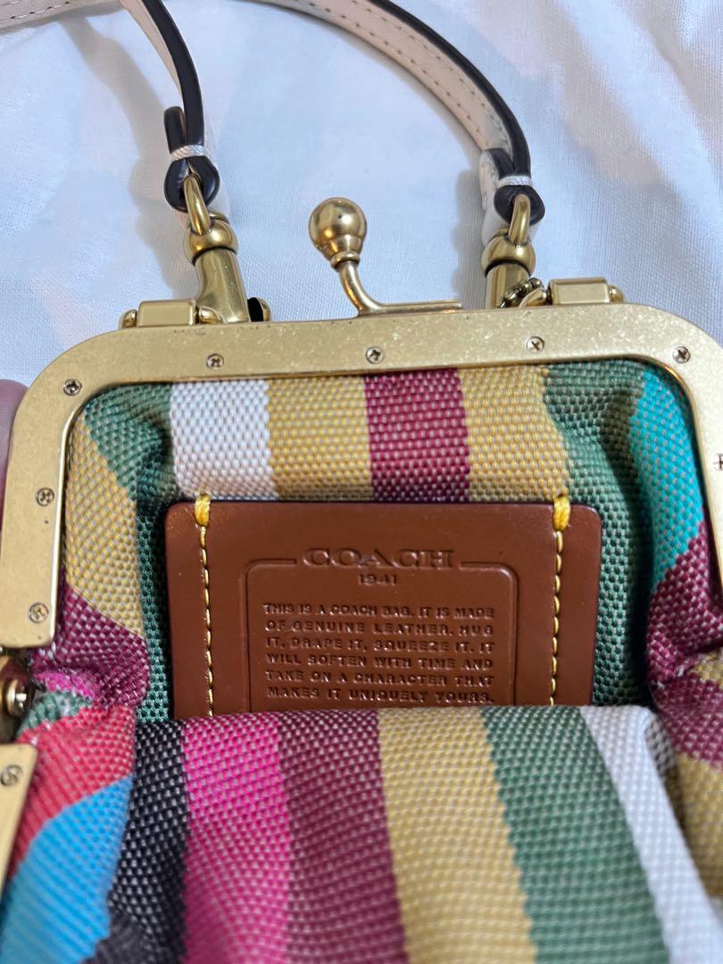 Coach double frame crossbody 12 top