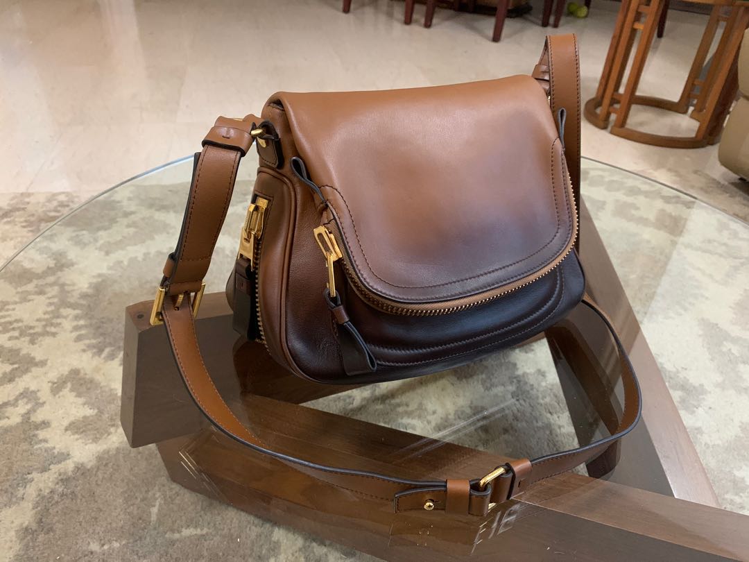 Authentic TOM FORD leather bag, Luxury, Bags & Wallets on Carousell