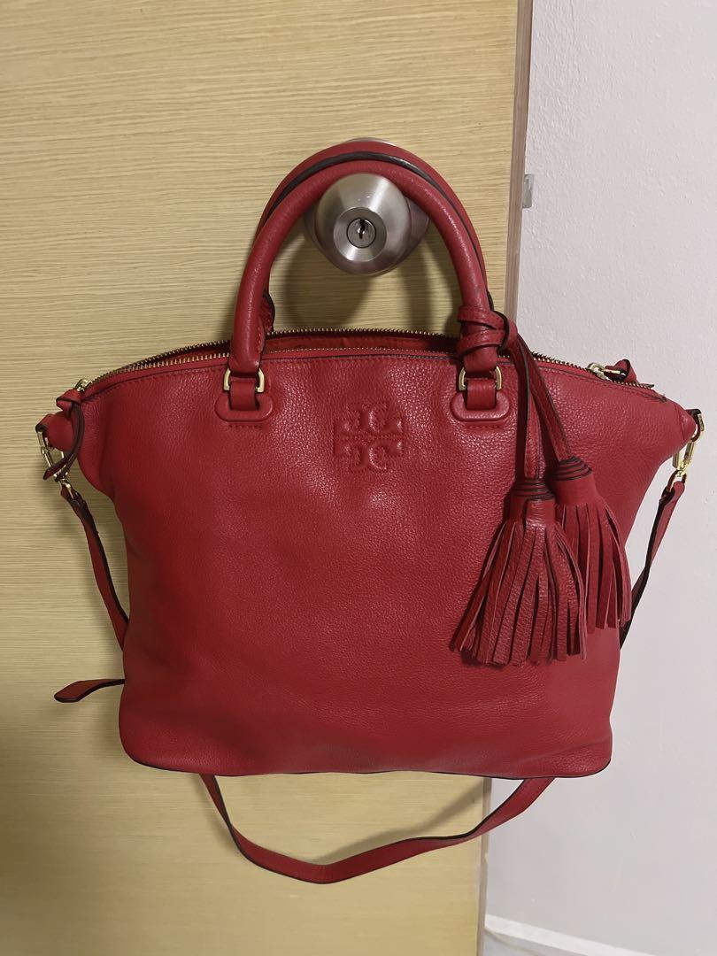 Red tory on sale burch purse