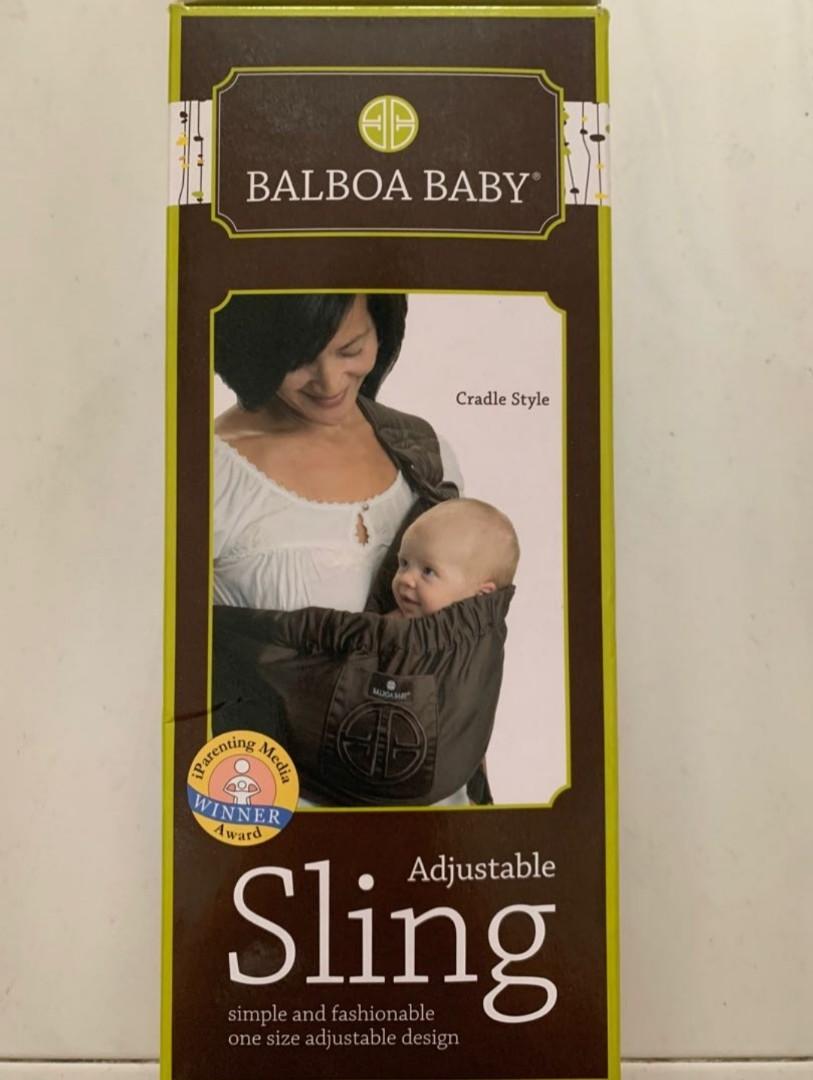 Balboa Baby Sling recommended by Dr Sears in The Baby Book