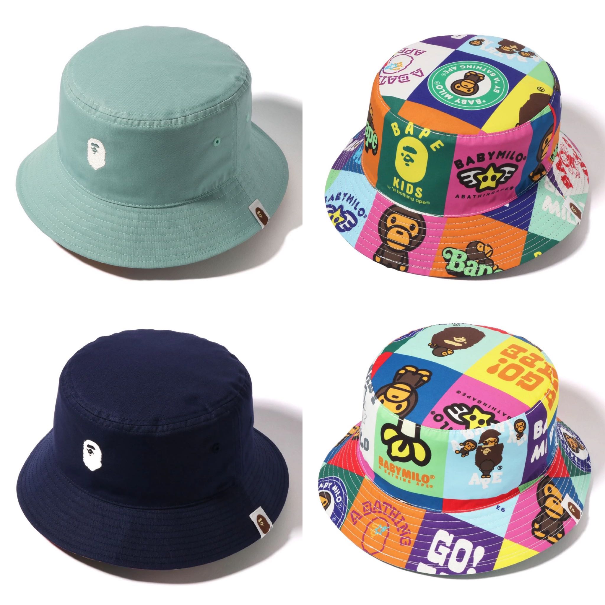 BAPE BABY MILO PATCHWORK PATTERN 
