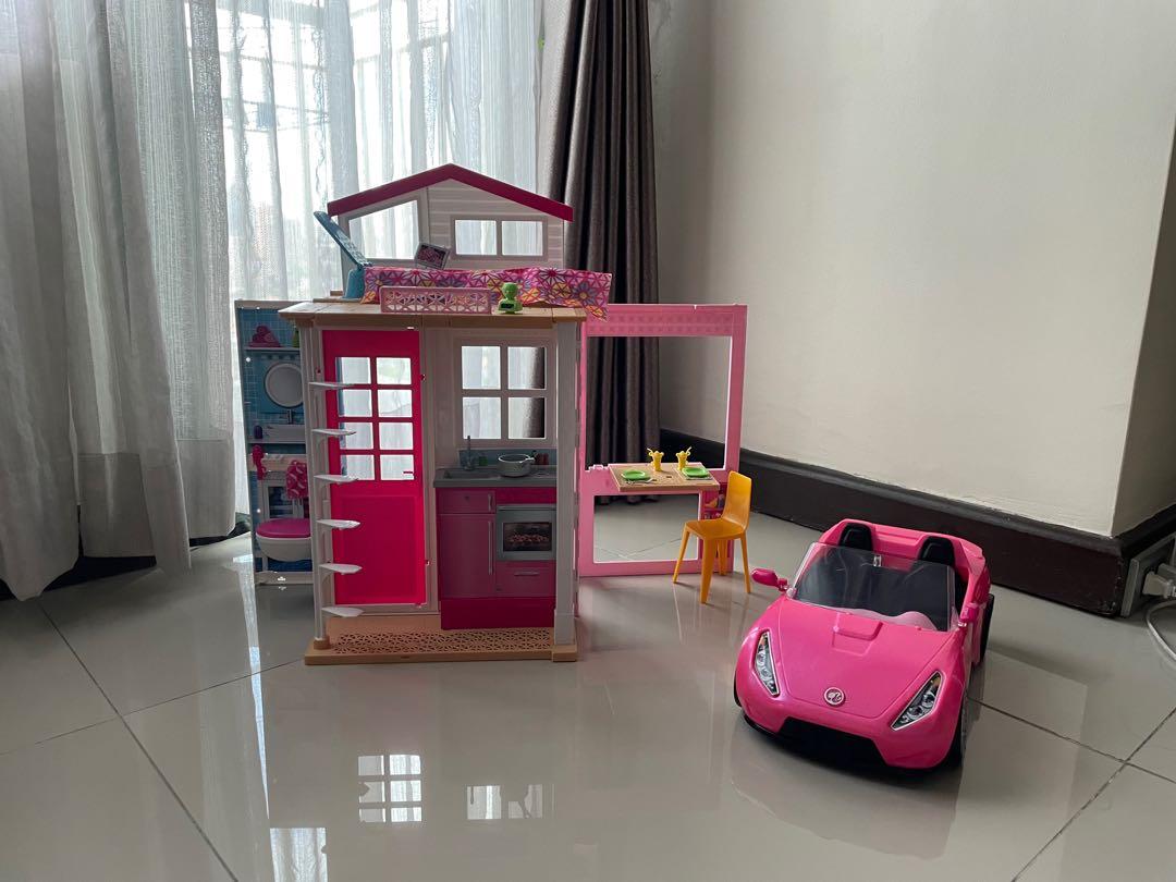 Barbie dream shop house and car