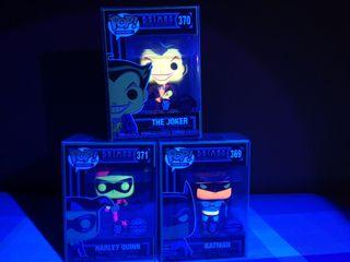 Batman (The Animated Series) Blacklight Funko Bundle Set