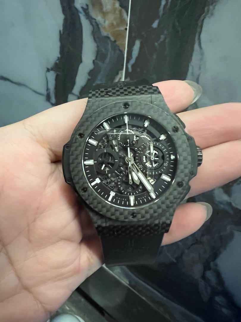Big Bang Automatic Black Dial Carbon Fiber Men s Watch 301.QX.1724.RX