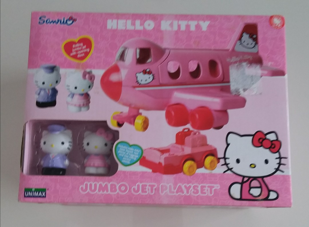 Bnib hello ktty /dear daniel flip open door jumbo jet/plane 