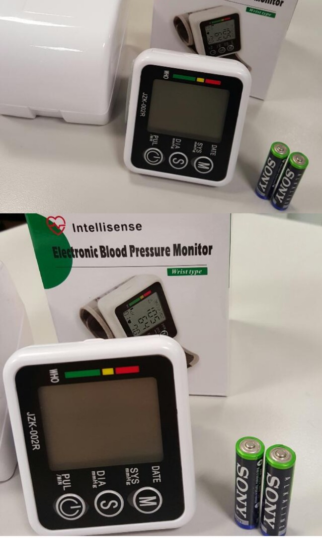 Brand New Intellisense Electronic Blood Pressure Monitor Wrist Design