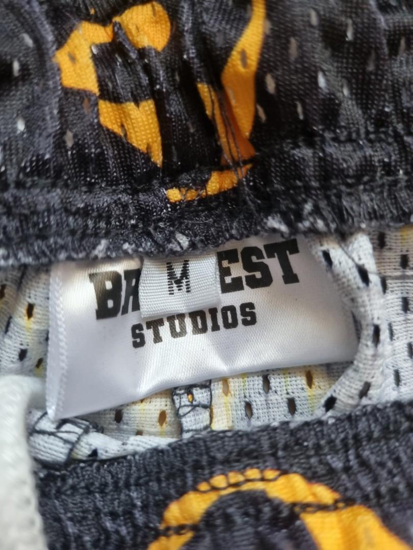 Bravest Studios Blue & Yellow LV Shorts – Legendary Smoke